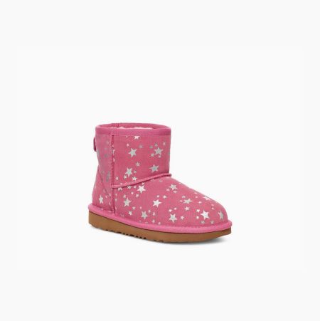 UGG Classic Mini II Stars - Boots Barn - Rosa (NO-R701)